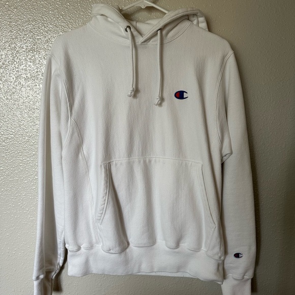 Champion Hoodie White Small - Picture 5 of 7
